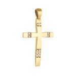 κοσμήματα 14Κ χρυσά σταυροί ανδρικά γυναικεία δαχτυλίδια κωσταντινάτο κόσμημα λευκόχρυσος σταυρός 2 12