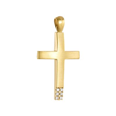 κοσμήματα 14Κ χρυσά σταυροί ανδρικά γυναικεία δαχτυλίδια κωσταντινάτο κόσμημα λευκόχρυσος σταυρός 2 14