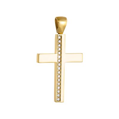 κοσμήματα 14Κ χρυσά σταυροί ανδρικά γυναικεία δαχτυλίδια κωσταντινάτο κόσμημα λευκόχρυσος σταυρός 2 16