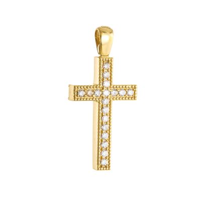 κοσμήματα 14Κ χρυσά σταυροί ανδρικά γυναικεία δαχτυλίδια κωσταντινάτο κόσμημα λευκόχρυσος σταυρός 2 3 2