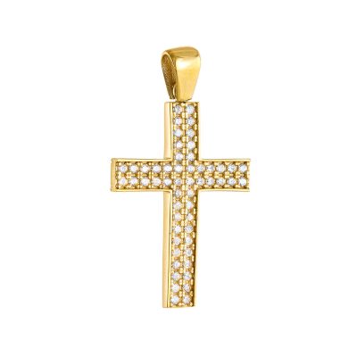 κοσμήματα 14Κ χρυσά σταυροί ανδρικά γυναικεία δαχτυλίδια κωσταντινάτο κόσμημα λευκόχρυσος σταυρός 2 3 3