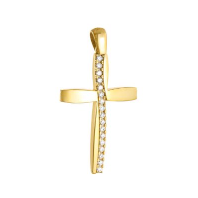 κοσμήματα 14Κ χρυσά σταυροί ανδρικά γυναικεία δαχτυλίδια κωσταντινάτο κόσμημα λευκόχρυσος σταυρός 2 3 4