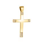 κοσμήματα 14Κ χρυσά σταυροί ανδρικά γυναικεία δαχτυλίδια κωσταντινάτο κόσμημα λευκόχρυσος σταυρός 2 3 5