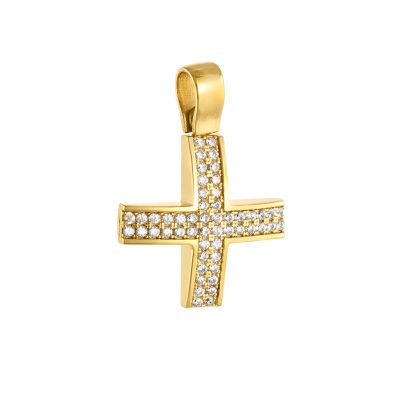 κοσμήματα 14Κ χρυσά σταυροί ανδρικά γυναικεία δαχτυλίδια κωσταντινάτο κόσμημα λευκόχρυσος σταυρός 2 4 1