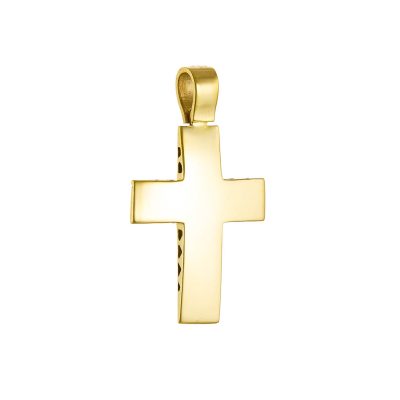 χρυσοί βαπτιστικοί σταυροί πλακέτες αλυσίδες φυλαχτά παραμάνες κοσμήματα 13