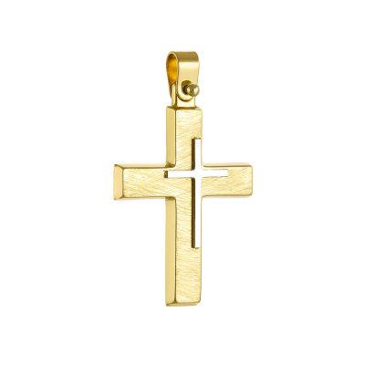 χρυσοί βαπτιστικοί σταυροί πλακέτες αλυσίδες φυλαχτά παραμάνες κοσμήματα 28