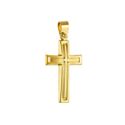 χρυσοί βαπτιστικοί σταυροί πλακέτες αλυσίδες φυλαχτά παραμάνες κοσμήματα 43