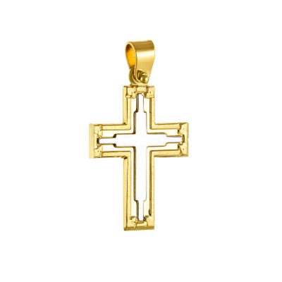 χρυσοί βαπτιστικοί σταυροί πλακέτες αλυσίδες φυλαχτά παραμάνες κοσμήματα 46