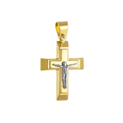 χρυσοί βαπτιστικοί σταυροί πλακέτες αλυσίδες φυλαχτά παραμάνες κοσμήματα 49