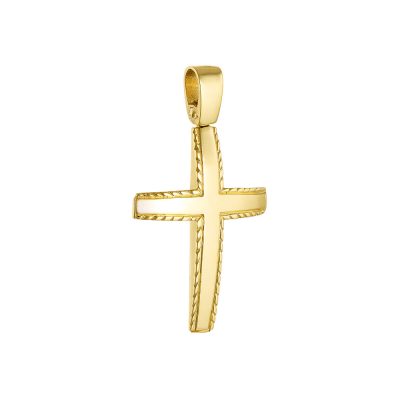 χρυσοί βαπτιστικοί σταυροί πλακέτες αλυσίδες φυλαχτά παραμάνες κοσμήματα 9